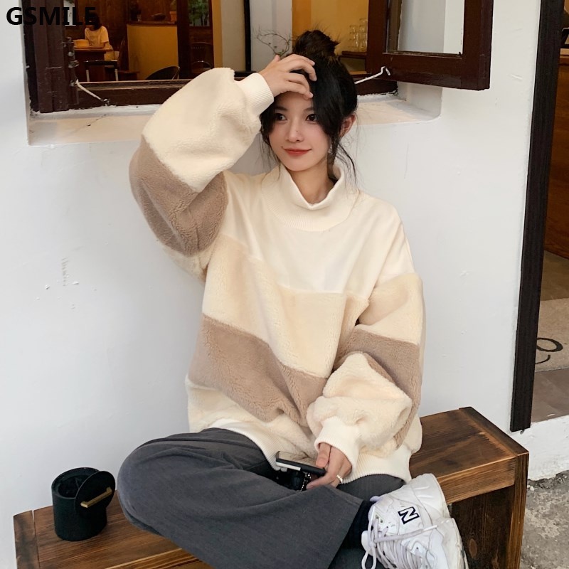 Áo Len Rời Phối Màu Cho Mùa Thu Đông Unisex