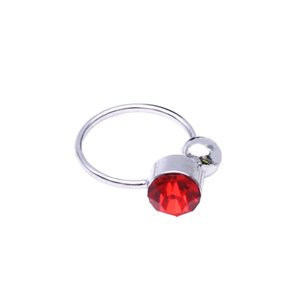 Khuyên kẹp vành tai chữ U đính đá thời trang cho nữ