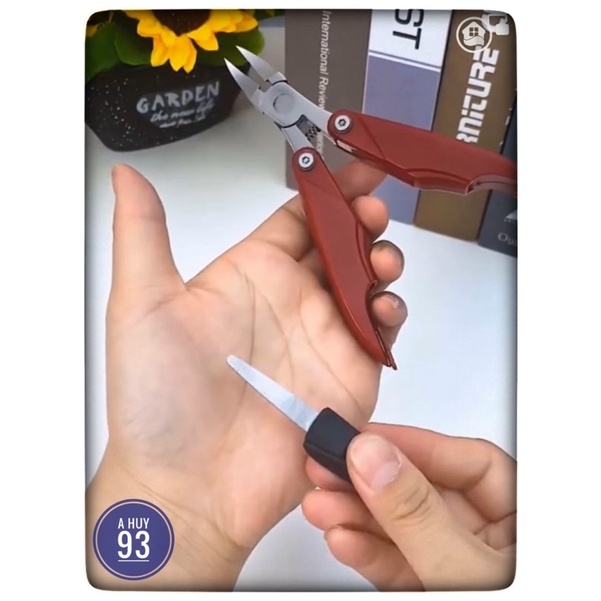 Kềm bấm móng đa năng ,kìm  bấm móng  3in1 gấp gọn tiện lợi chất liệu thép không rỉ sét sắc bền đẹp