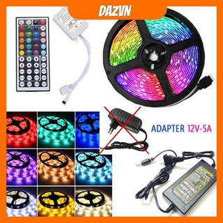 [COMBO] LED RBG 5050 7 MÀU TikTok Cực Ngầu + NGUỒN 12V5A + KHIỂN REMOTE 44 PHÍM