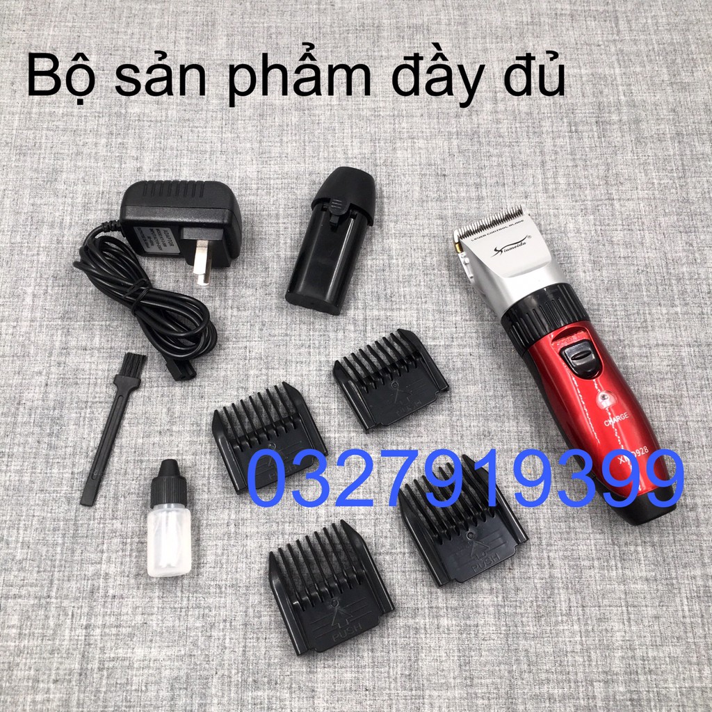 ✅Free Ship✅ Tông đơ cắt tóc 2 pin XMD 928