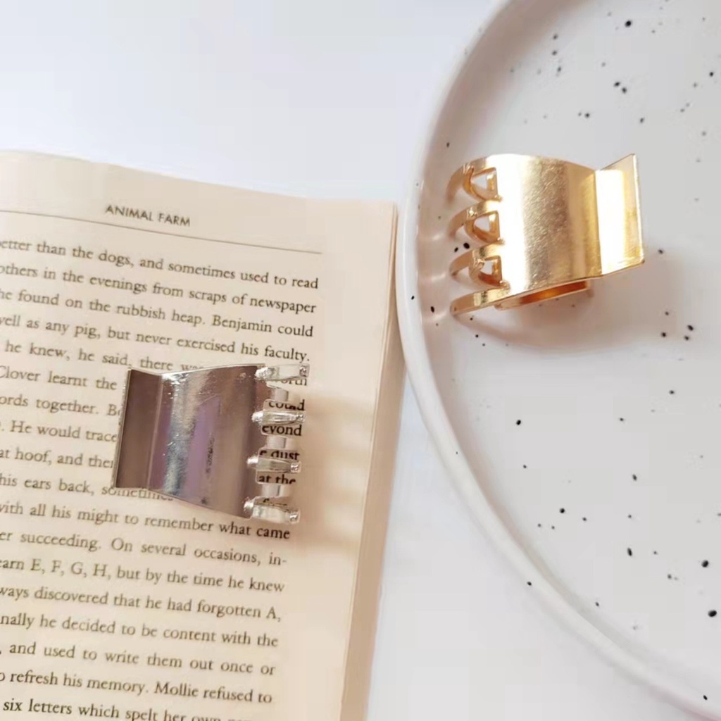 KẸP CÀNG CUA KIM LOẠI MINI PHONG CÁCH HÀN QUỐC TRẺ TRUNG NĂNG ĐỘNG CHO NỮ