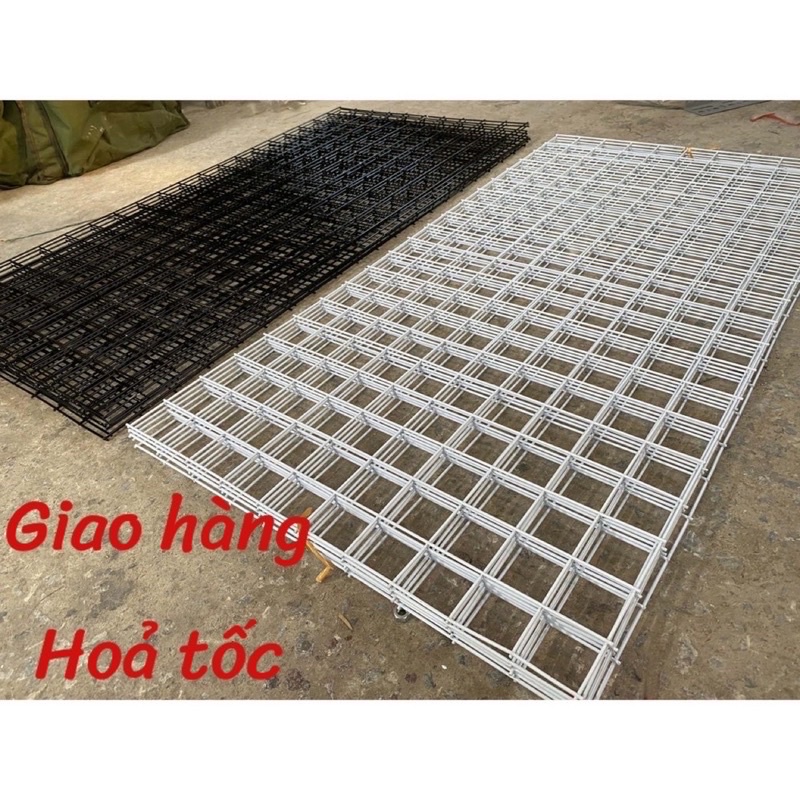 Lưới sắt sơn tĩnh điện trắng đen treo phụ kiện,phên treo đồ các kích cỡ