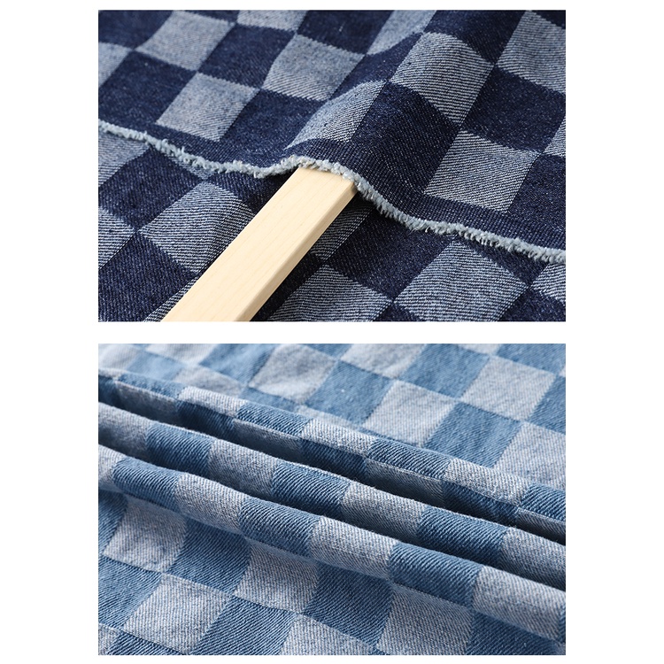 Ripstop Vải denim Dệt Có Thể Giặt 50x175cm