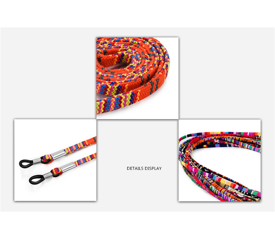 Dây đeo cotton giữ mắt kính thời trang retro