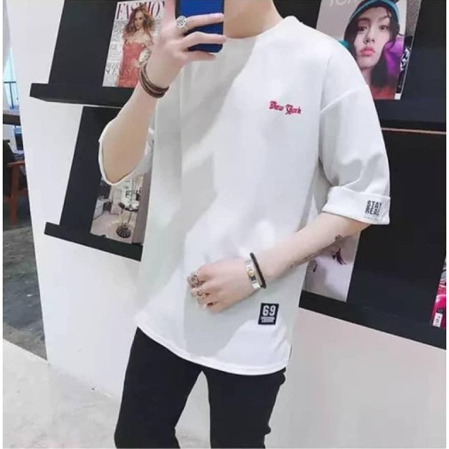 ⚡️Siêu Phẩm⚡️ Hình Thêu chỉ Cực đẹp. - Áo Thun Nam Nữ Form  Rộng  UNISEX  tay lỡ 69