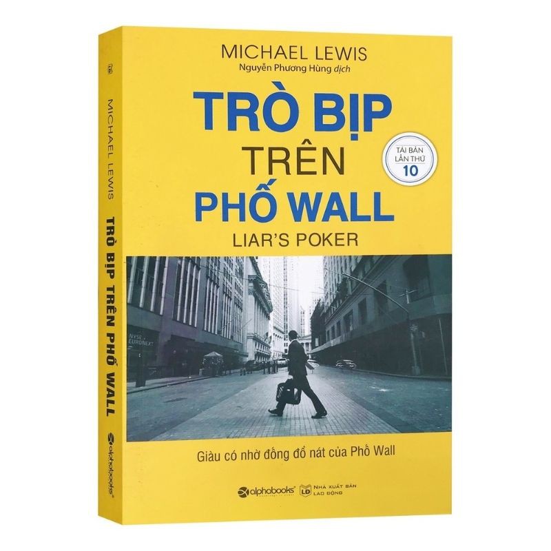 Sách - Trò bịp trên phố Wall - Tái bản 2021 - AlphaBooks
