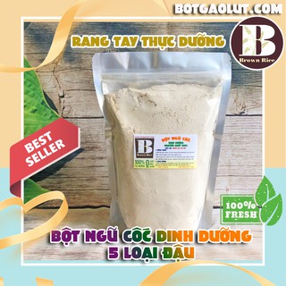 Ngũ cốc 5 loại đậu rang xay mịn 01kg