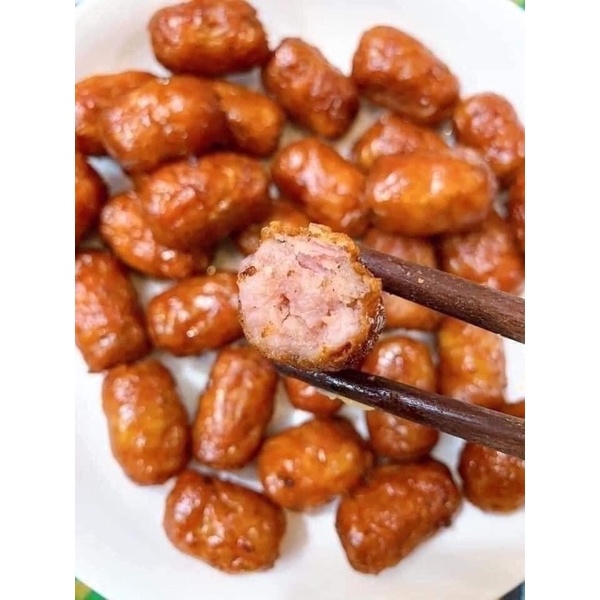 (DTFood-CHUYÊN SỈ) xúc xích bi xông khói túi 500gr