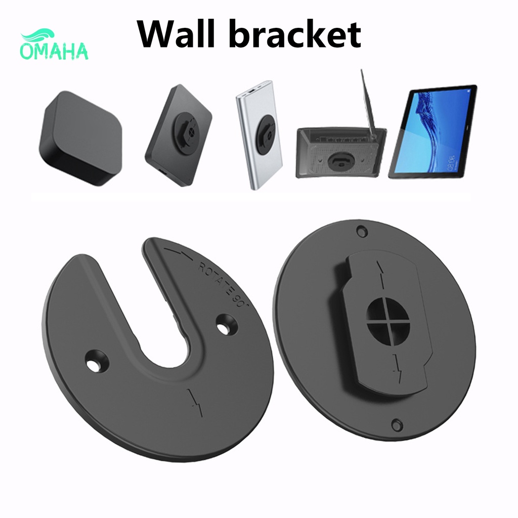 [OMAA Stock] Durable Wall Mount Rack Adjustable Router Storage Bracket Rotatable for WiFi Router