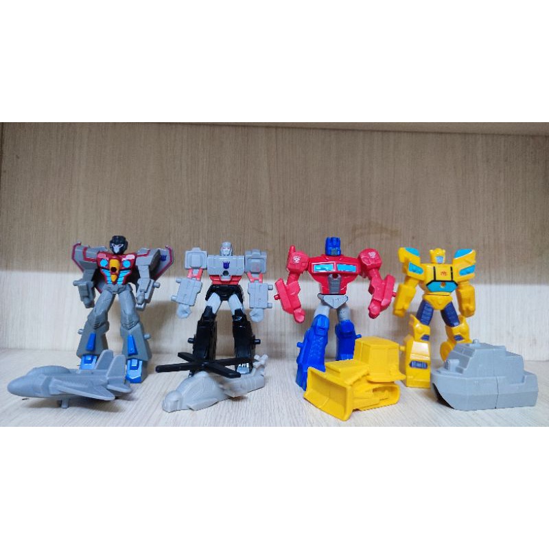 Combo 8 mô hình Transformers Mc'Donald Happy Meal