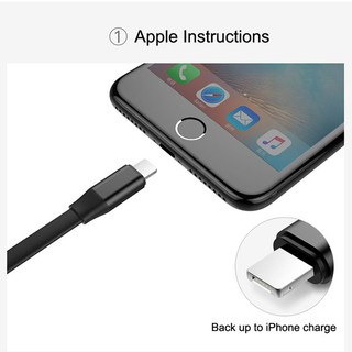 DÂY CÁP SẠC LIGHTNING VÀ MICRO USB BASEUS 23CM CHÍNH HÃNG