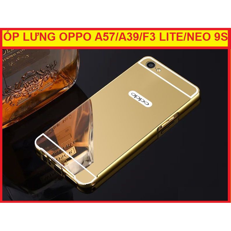 Ốp lưng tráng gương cho OPPO A39/ A57