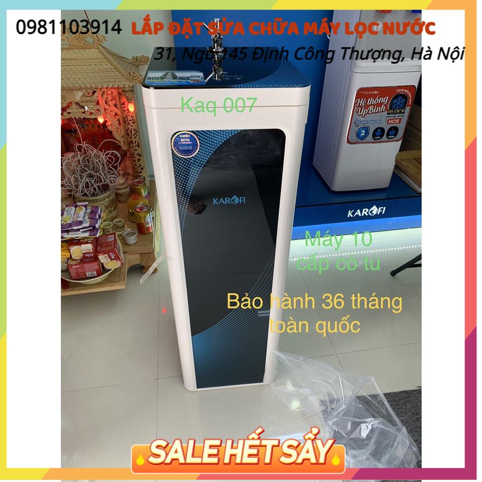 MÁY LỌC NƯỚC KAROFI KAQ-007👉 MÁY LỌC NƯỚC KAROFI 10 CẤP CHÍNH HÃNG