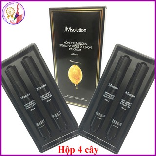 Lăn dưỡng mắt mật ong jm solution roll-on eye cream honey (black)