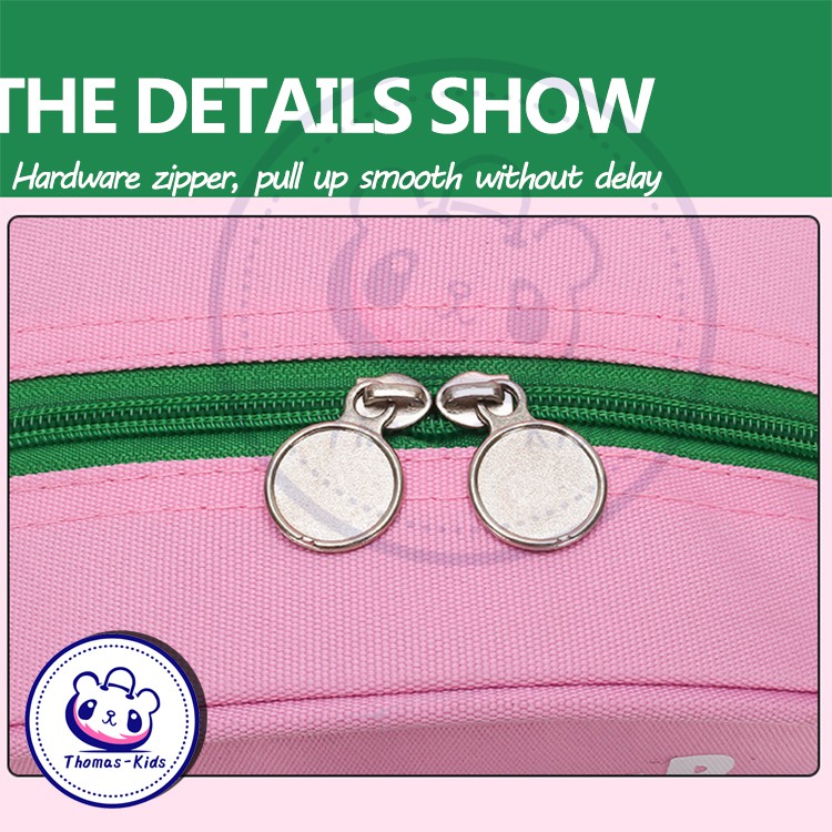 [THOMAS KIDS] Ba Lô Đa Năng Họa Tiết Khủng Long Dễ Thương Cho Bé Mẫu Giáo