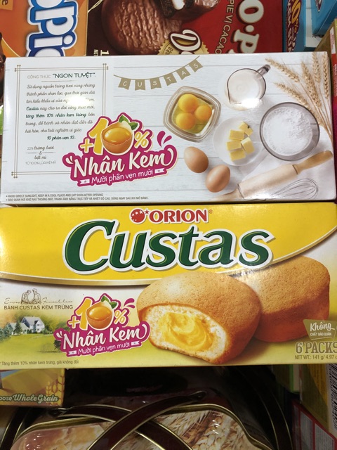 Bánh Custar Kem Trứng 142gram