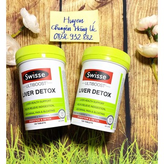 Viên uống bổ gan và giải độc gan - Swisse Liver Detox