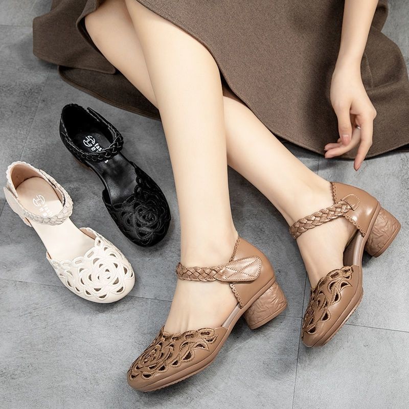 Sandal Hở Ngón Đế Thấp Thiết Kế Mới Thời Trang Mùa Hè Dành Cho Nữ 2022