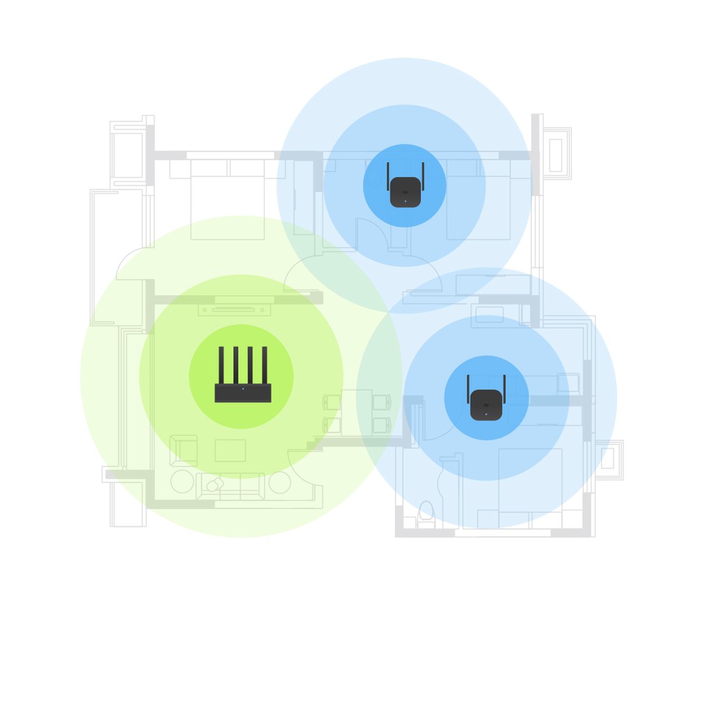 Kích sóng Wifi Repeater Pro Xiaomi khuyếch đại tín hiệu sóng wifi