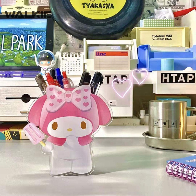 Hộp Đựng Bút Để Bàn Hình Kuromi My Melody Cinnamoroll Pompom Purin Pachacco Sanrio Dễ Thương Để Bàn Trang Trí