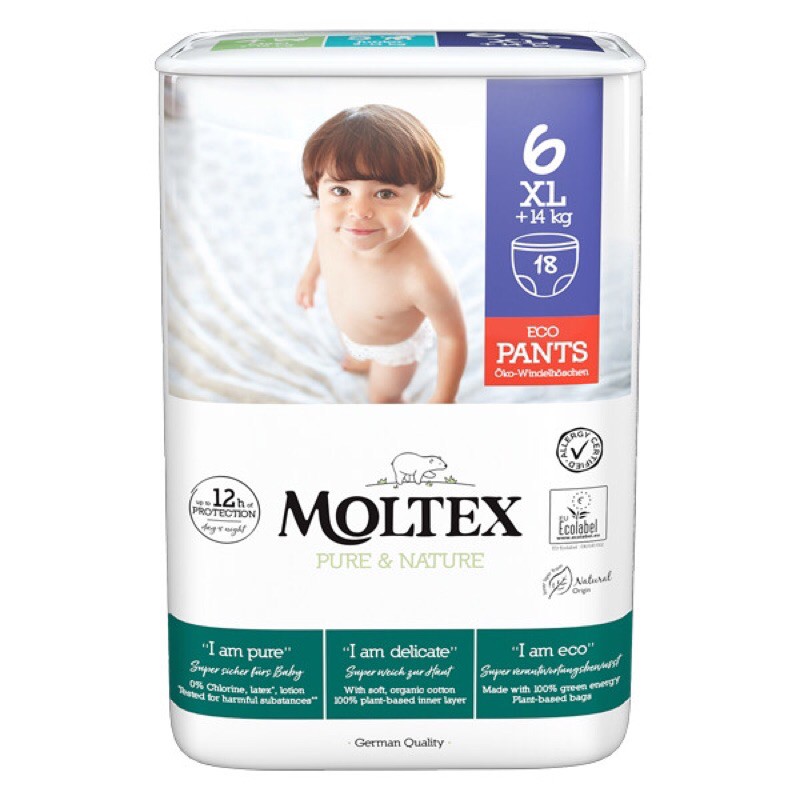 [Tuyển đại lý/ Sỉ/ CTV Bỉm] Tã/ Bỉm Quần MolTex NK Đức MAXI22/JUNIOR20/XL18