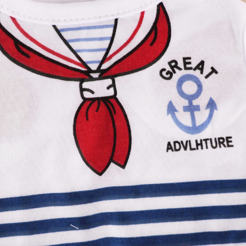 Áo Phong Cách Thủy Thủ Kẻ Sọc Cho Thú Cưng