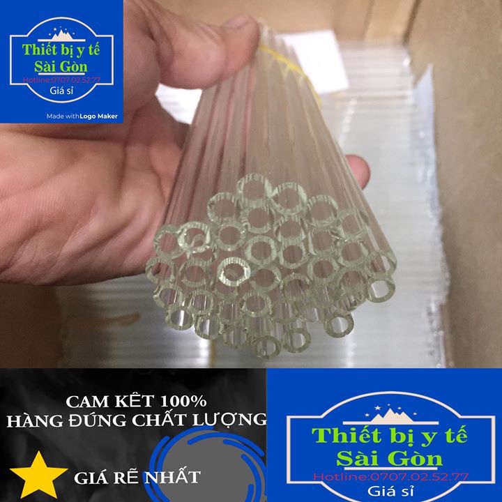Ống thuỷ tinh trắng 200 ống