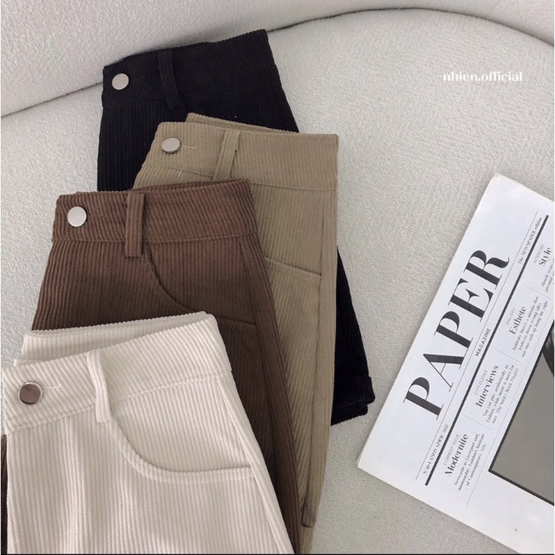 Quần sọt nhung tăm hàng Quảng Châu loại 1