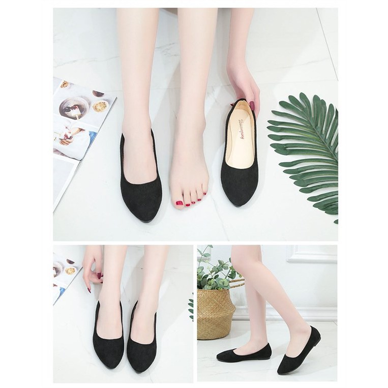 Giày Búp Bê Đế Bằng Size Lớn 41 43 Thời Trang Cho Nữ | BigBuy360 - bigbuy360.vn