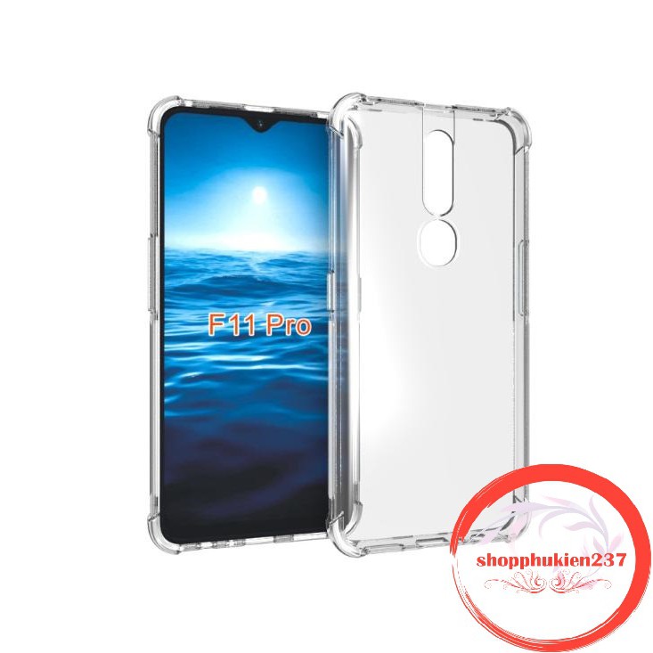 [Freeship toàn quốc từ 50k] Ốp Lưng Oppo F11 Pro Ốp Dẻo Chống Sốc 4 Góc Silicon Trong Suốt