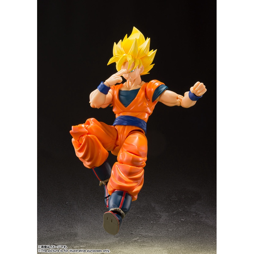 Mô hình chính hãng SHF Dragon Ball: Songoku SSJ