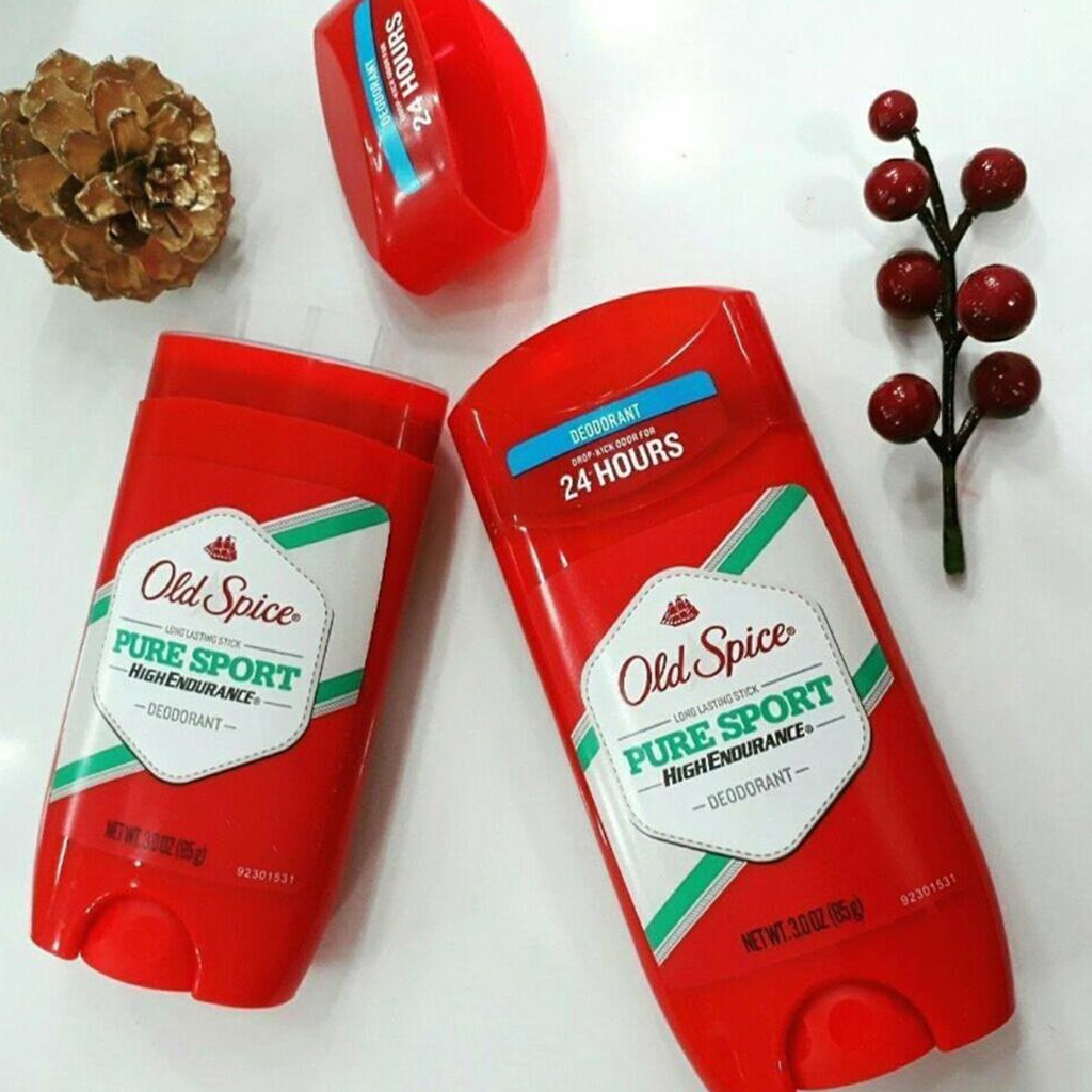 Sáp Khử Mùi Nam Old Spice Pure Sport Highendurance 85gr [CÓ CHE TÊN SP]