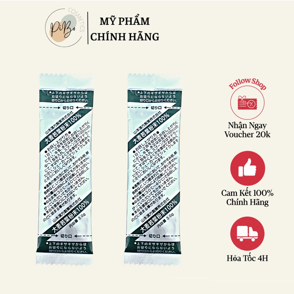 Bột Mầm Lúa Mạch Non Hỗ Trợ Hệ Tiêu Hóa - Đẹp Da Grass Barley - 1 gói