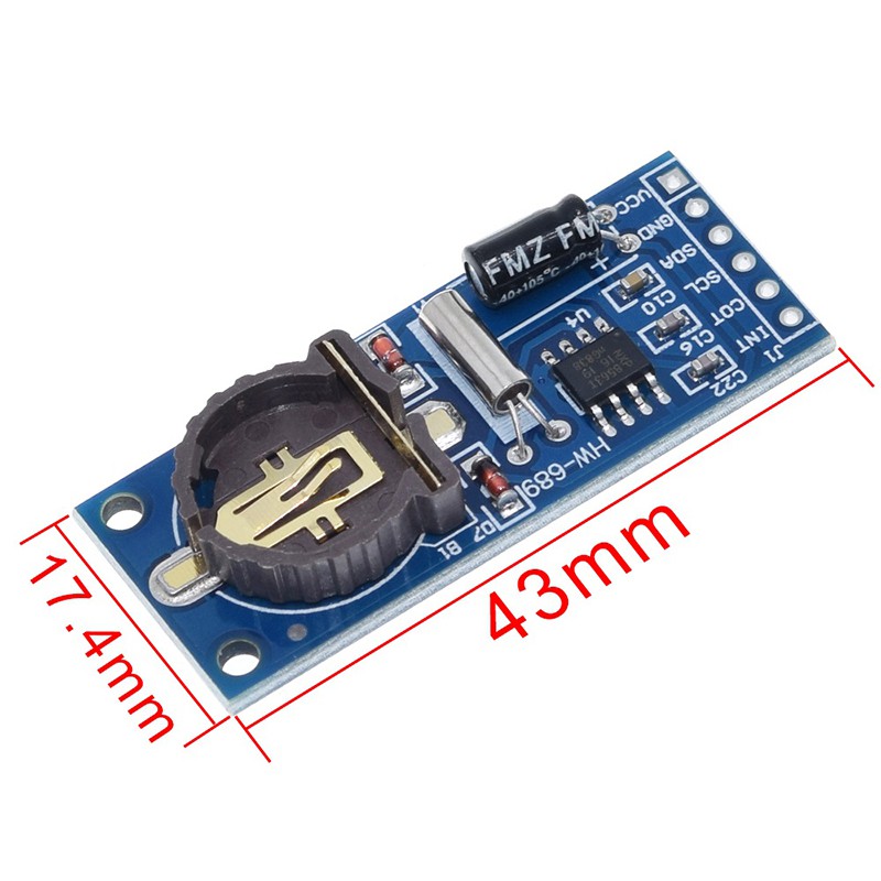 Mô Đun Đồng Hồ Thời Gian Thực PCF8563 PCF8563T 8563 IIC DS3231 AT24C32 3.3V