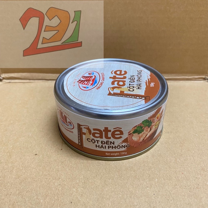 [150 g] Hộp Pate Cột Đèn Hải Phòng Hạ Long