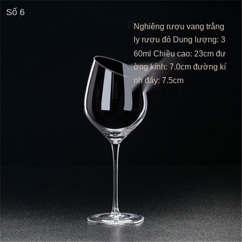 2PCS Lead Free Gass Beveled Goblet Household Red Wine Glass Champagne Glass Crystal Cup Set