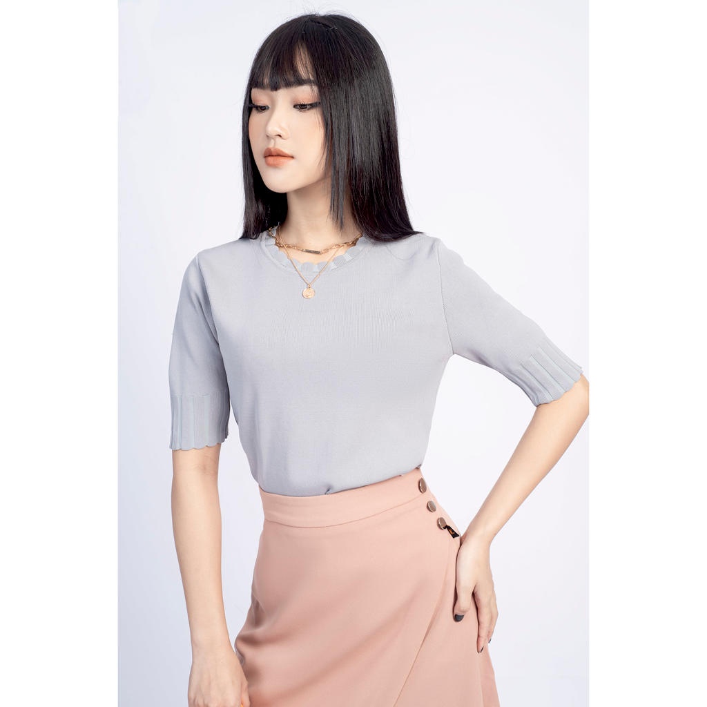 Áo len tay lỡ MMOutfit AL0621003