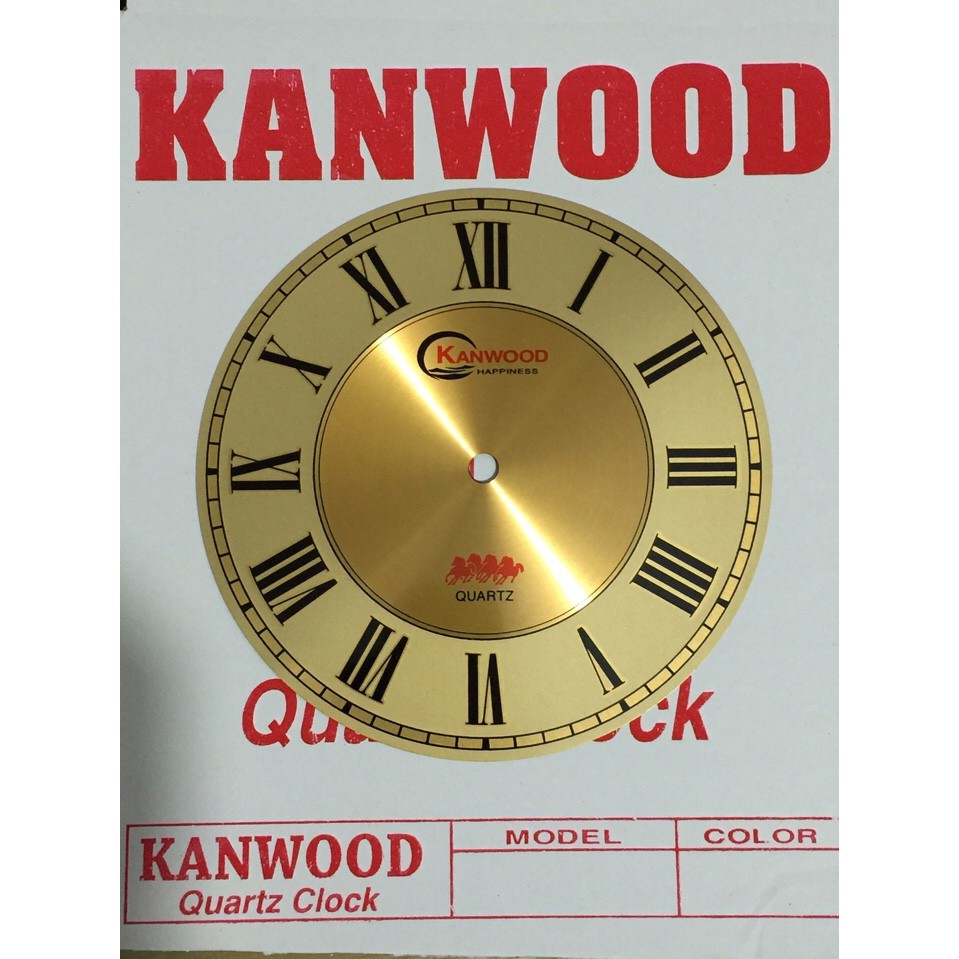 Bộ lắc 5 món mặt số 20cm la mã kim trôi Kanwood Shop Nguyễn Tú