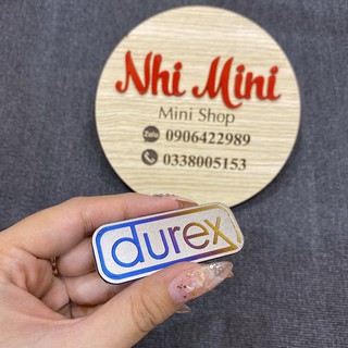 Logo chữ Durex titan