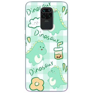 Ốp lưng Xiaomi Redmi Note 9, Note 9s, Note 9 Pro in hình Khủng long cute