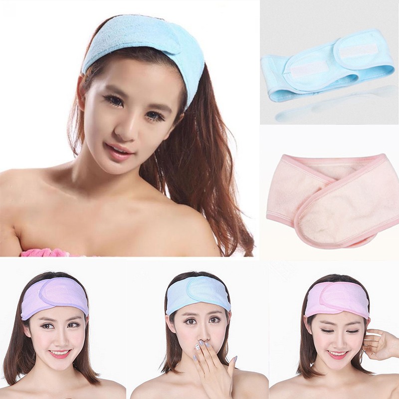 New Wash Face Makeup SPA Women Sweat Elastic Soft Headbands Hair Band