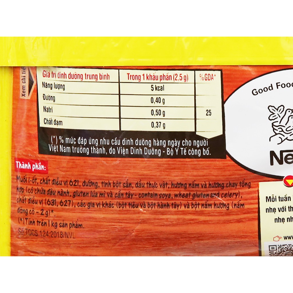 Hạt nêm nấm hương Maggi gói 200g