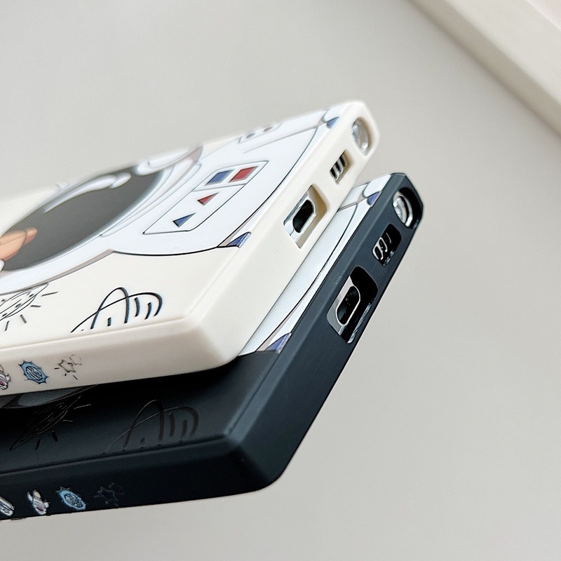 Ốp Điện Thoại Hình Phi Hành Gia Cho samsung galaxy s22 ultra s21 s20 plus note 20 ultra s21fe s20fe a22 a03s a21s a52 a72