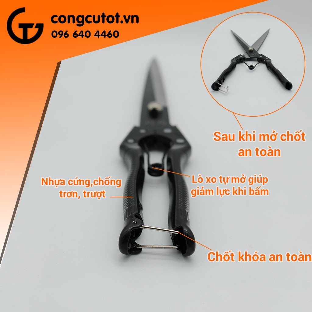 KÉO TỈA MŨI DÀI 9904