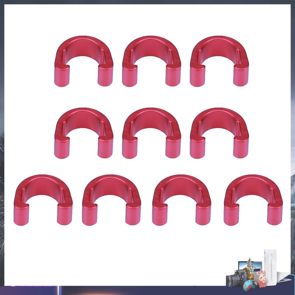 Set 10 kẹp chữ C cố định dây phanh xe đạp