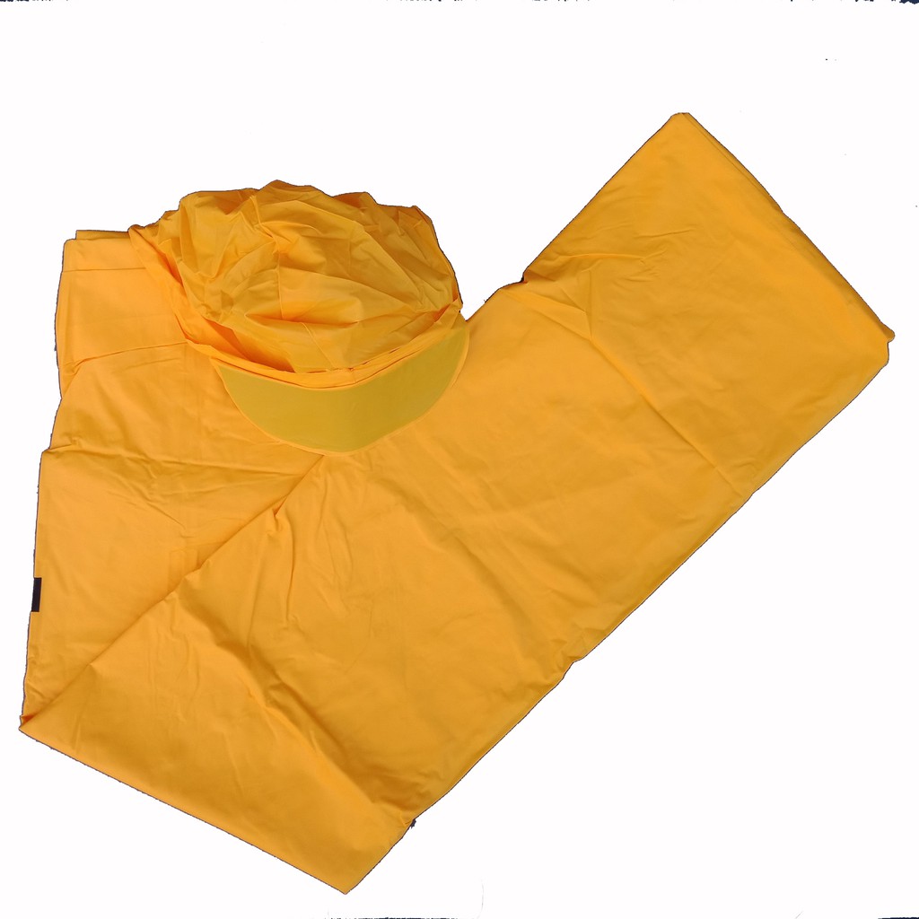 Bộ áo mưa cánh dơi Dunlop màu vàng, sử dụng cho 1 người
