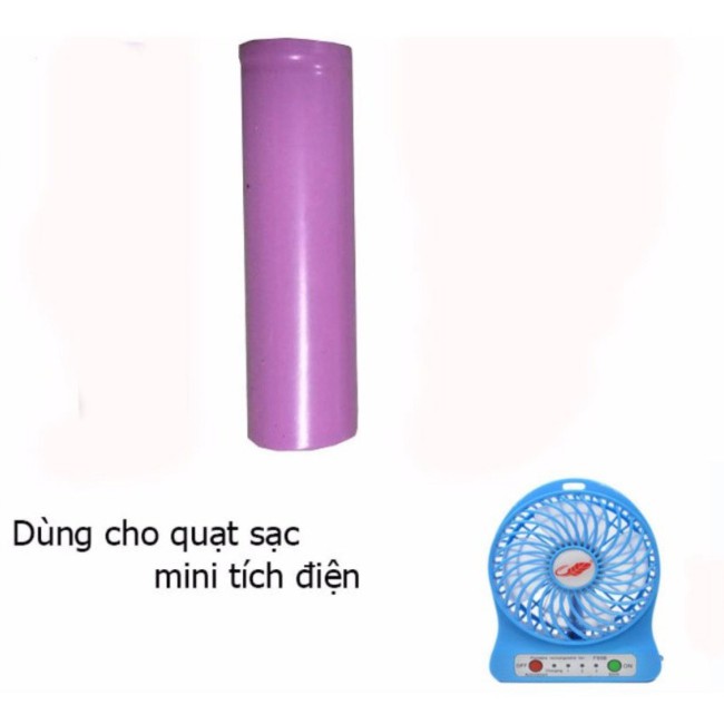 Pin Cho Quạt Sạc Điện Mini Cầm Tay - Pin Dự Phòng Thay Thay Thế Cho Quạt Điện Cầm Tay
