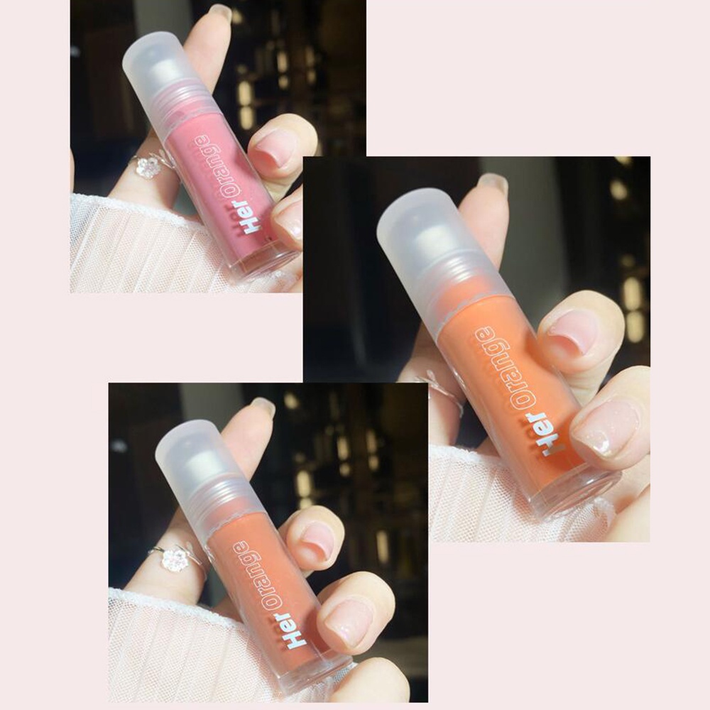 [Hàng mới về] Phấn má hồng HERORANGE dạng kem tông cam tự nhiên trang điểm thời thượng  | BigBuy360 - bigbuy360.vn