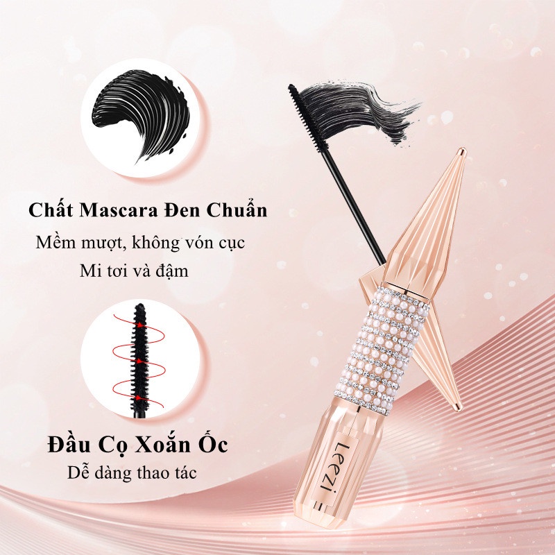 MASCARRA VỎ ĐÍNH HẠT LẤP LÁNH KHÔNG THẤM NƯỚC LÂU TRÔI LEEZI CHÍNH HÃNG SPB00634